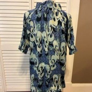 mac & jac tunic top Long Blouson Style Very Light And Airy Fabric